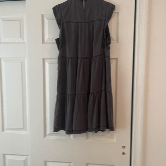 Black midi dress by Anthropologie size S - Picture 2 of 4